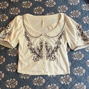 NWT Anthropologie Blouse, Size Medium